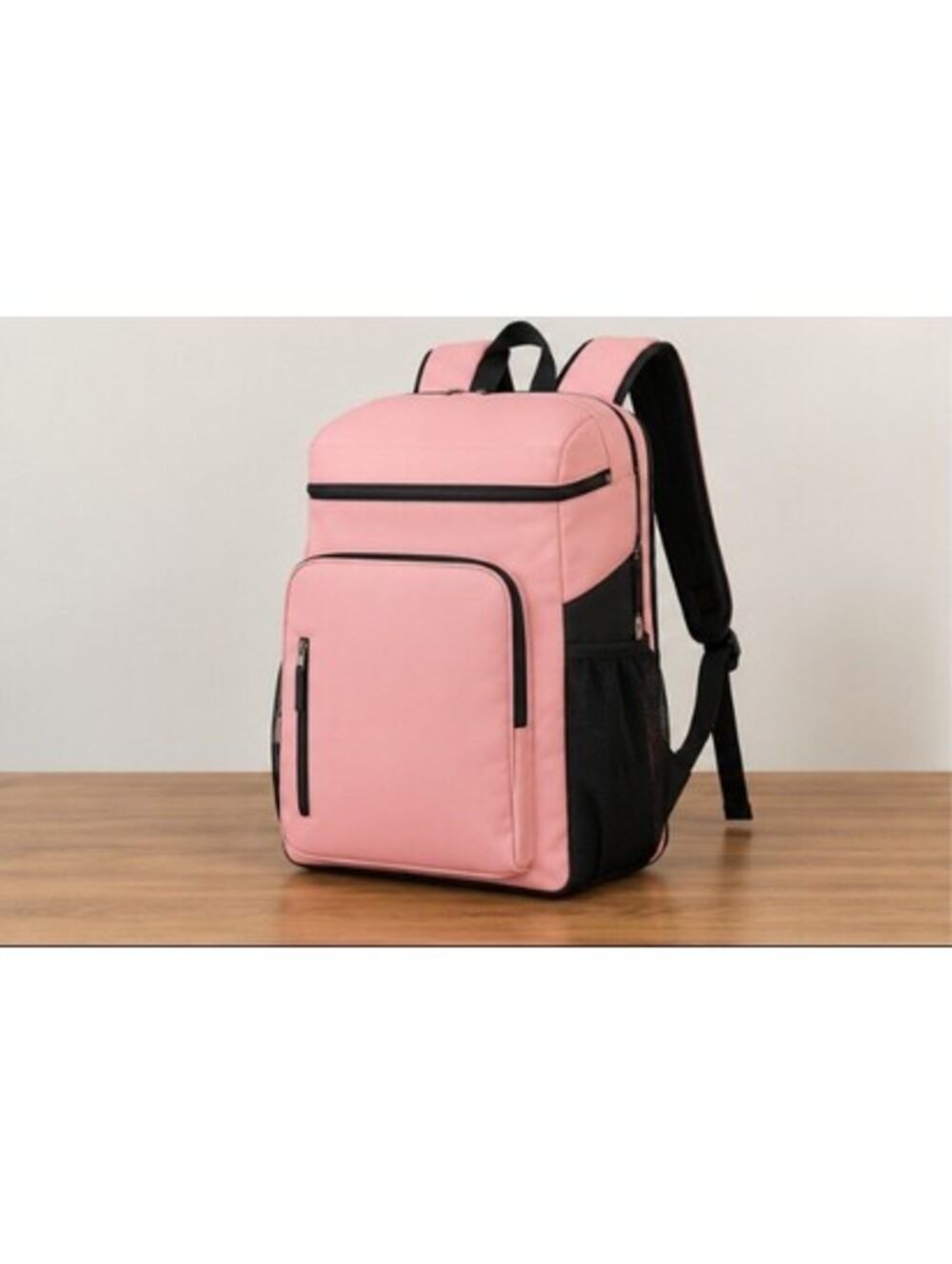 Pink Tennis Racket Backpack with Shoe Compartment, 2 Rackets - Picture 4 of 5